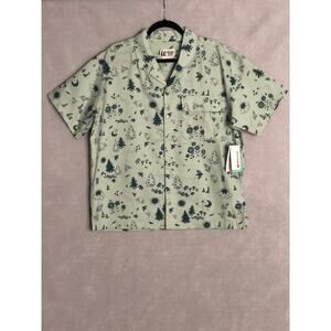 Marmot Mountain Works Men's Large Muir Camp Novelty Shirt NEW